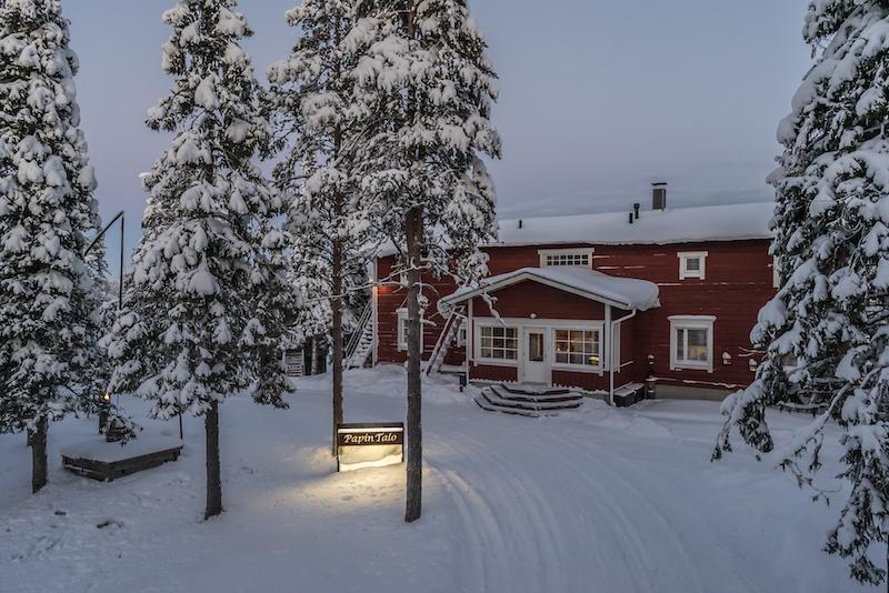 Wilderness Hotel Papin Talo Ruka Exterior foto