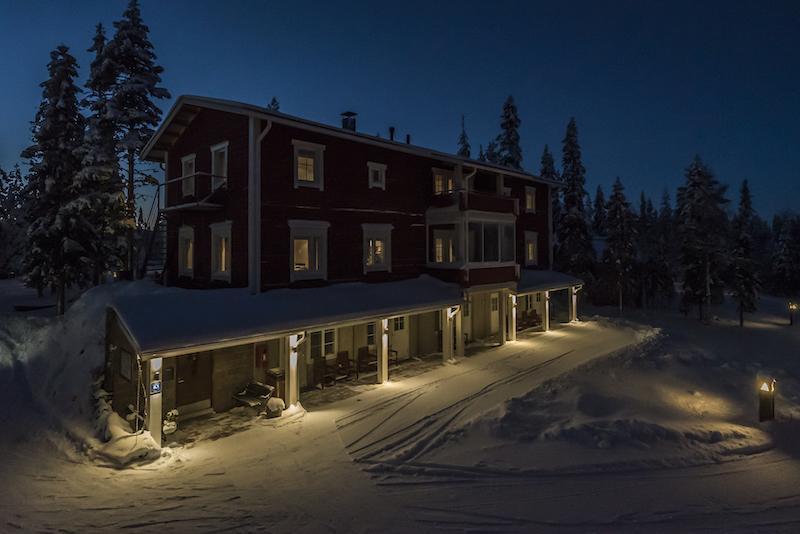 Wilderness Hotel Papin Talo Ruka Exterior foto