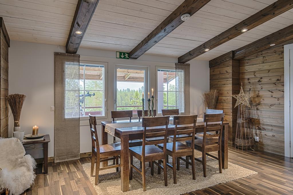 Wilderness Hotel Papin Talo Ruka Exterior foto