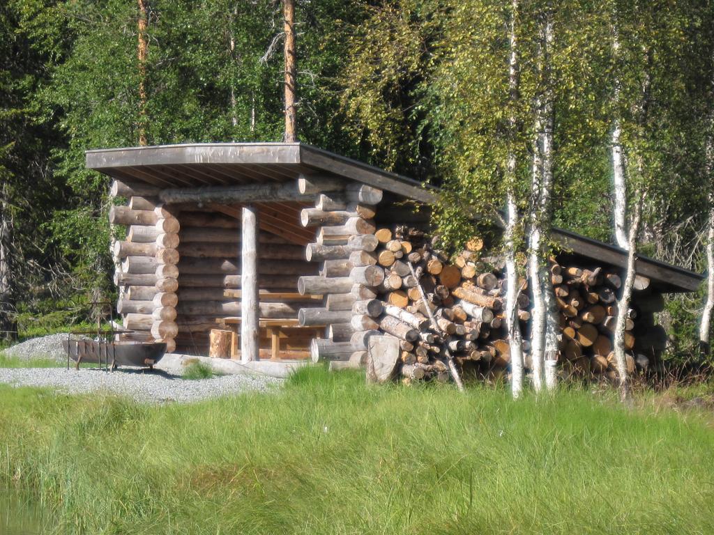 Wilderness Hotel Papin Talo Ruka Exterior foto